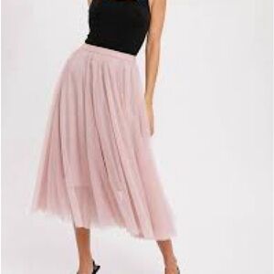 BluIvy Tulle Midi Skirt